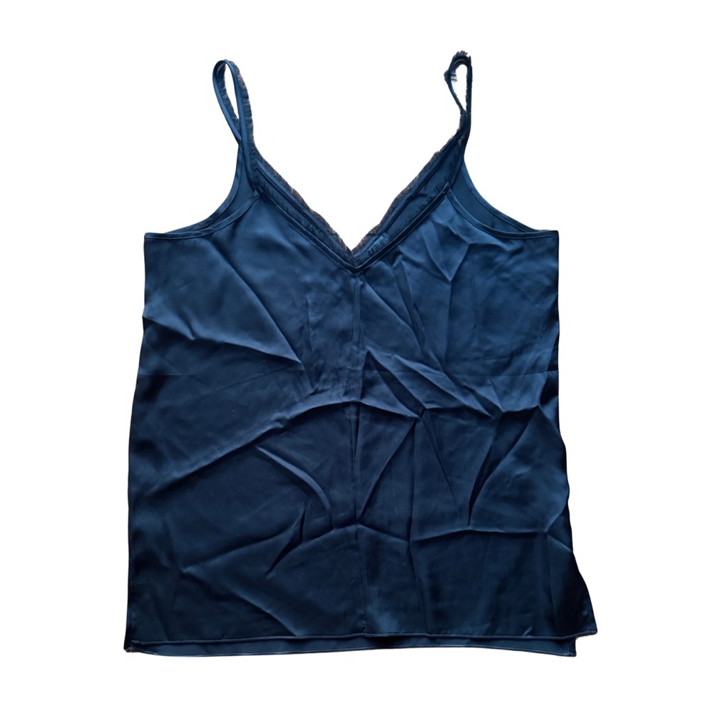ATM Black Silky Camisole Top